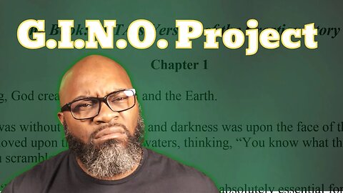 A Biblical Response To The G.I.N.O. Project