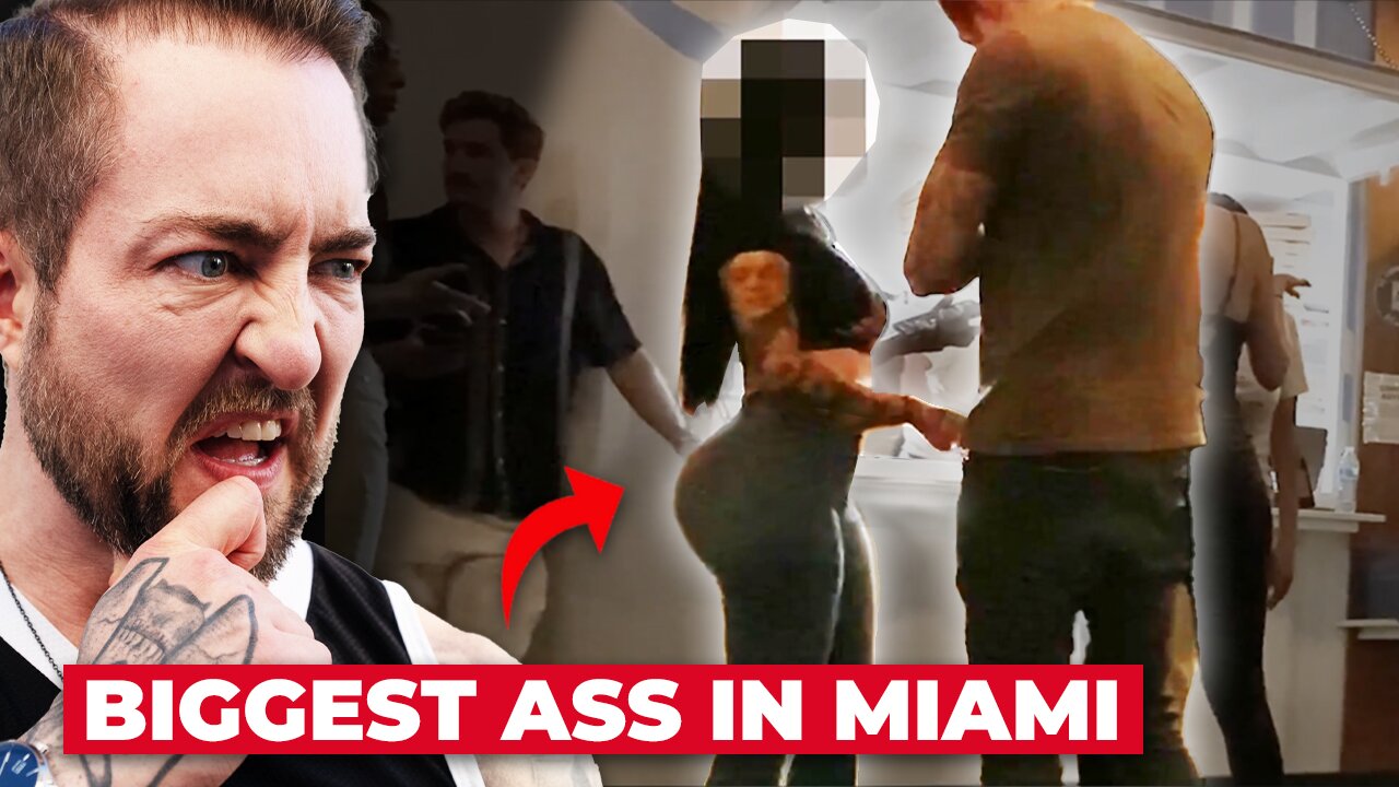 Picking Up a Girl With The BIGGEST Ass in Miami (NEW INFIELD FOOTAGE)