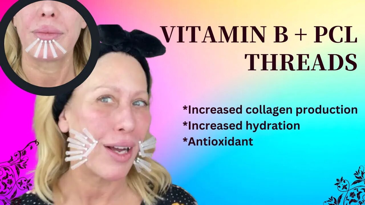 Vitamin B + PCL Threads - More Collagen Building Power GlamCosm 20% SASSY10