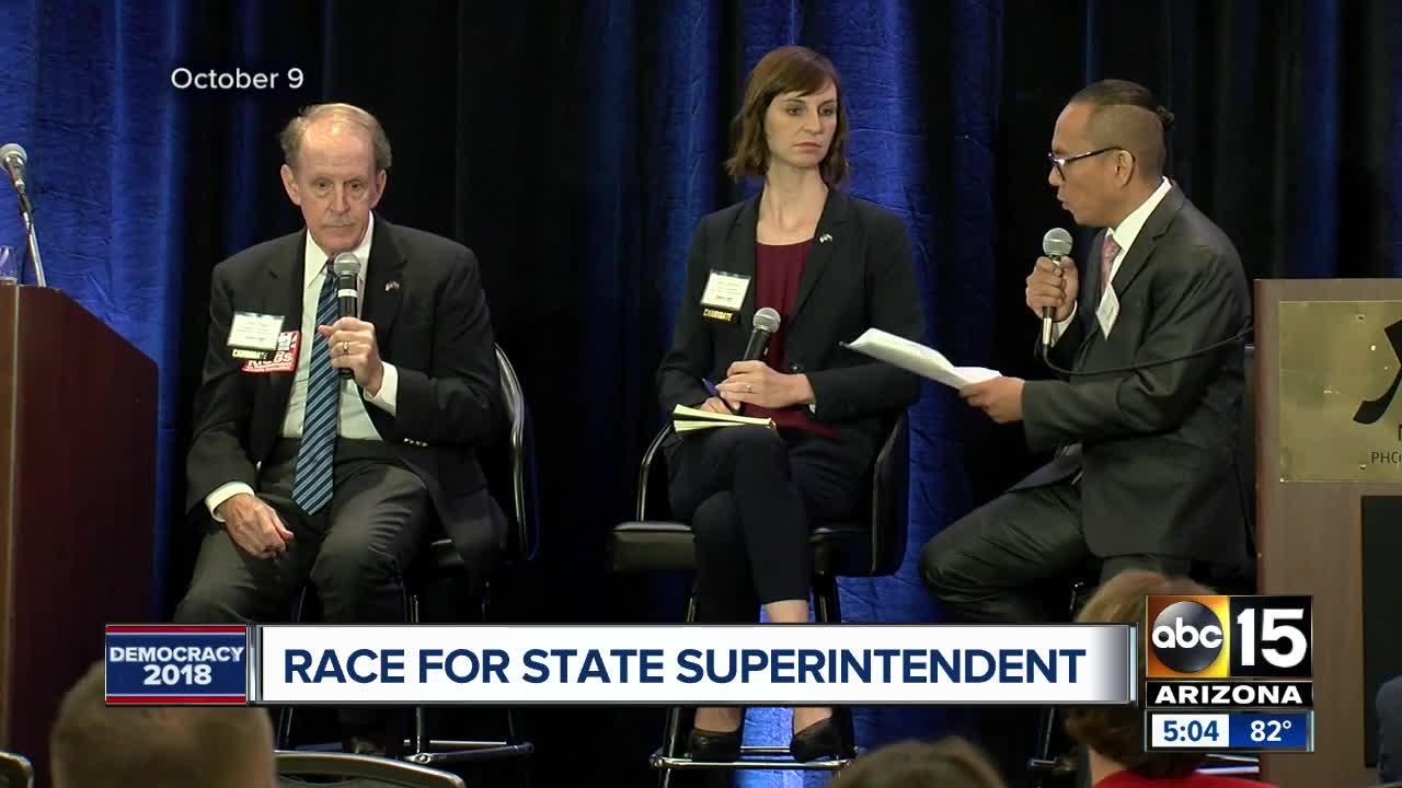 Candidates making final push in race for state superintendent