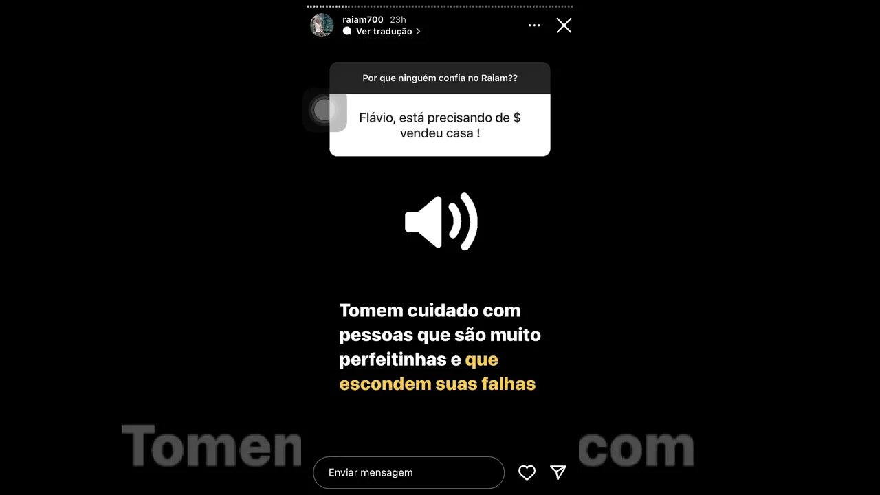 Flávio Augusto esta pobre | Raiam Santos
