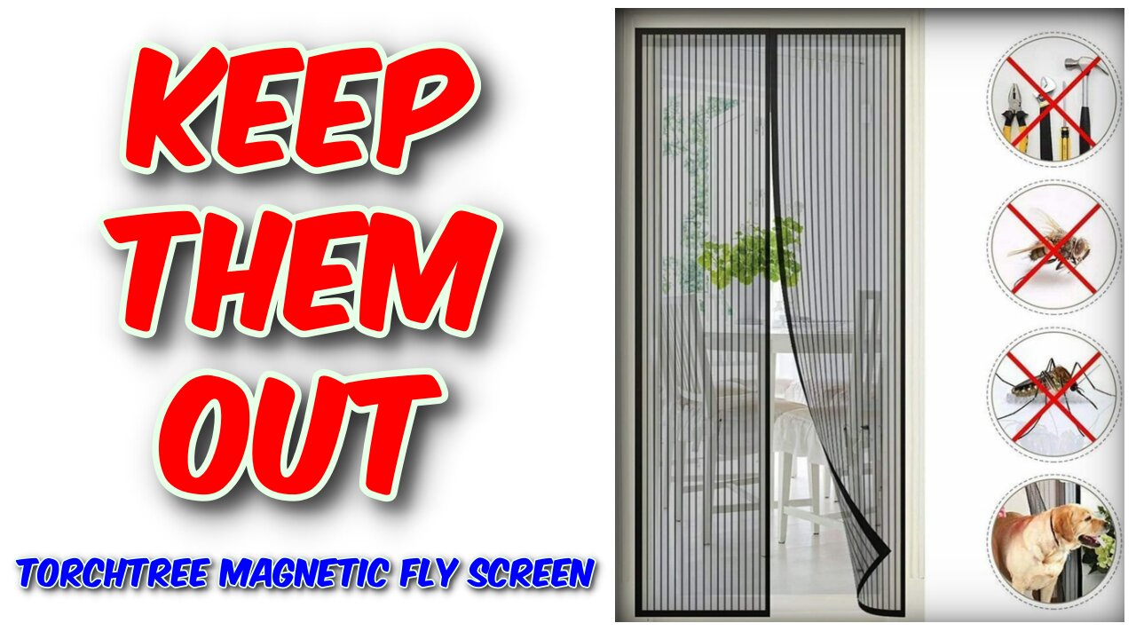 Torchtree Magnetic Fly Screen Review