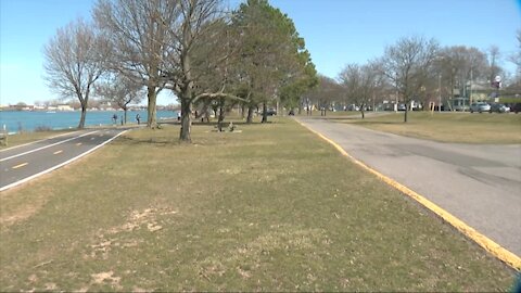 Western New Yorkers soaking up the sunshine