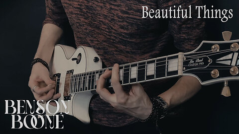 Benson Boone - Beautiful Things - Guitar cover by Eduard Plezer