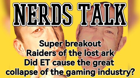 Super breakout, Raiders of the lost ark and did ET cause the great collapse of the gaming industry?