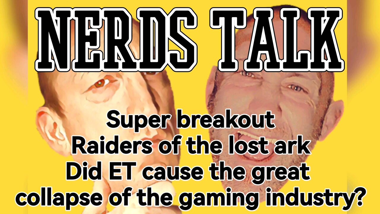 Super breakout, Raiders of the lost ark and did ET cause the great collapse of the gaming industry?