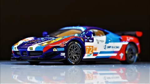 Ferrari 458 Italia GT2 "Nr.72 Class LMGTE Am winner - Le Mans" - Bburago 1/43