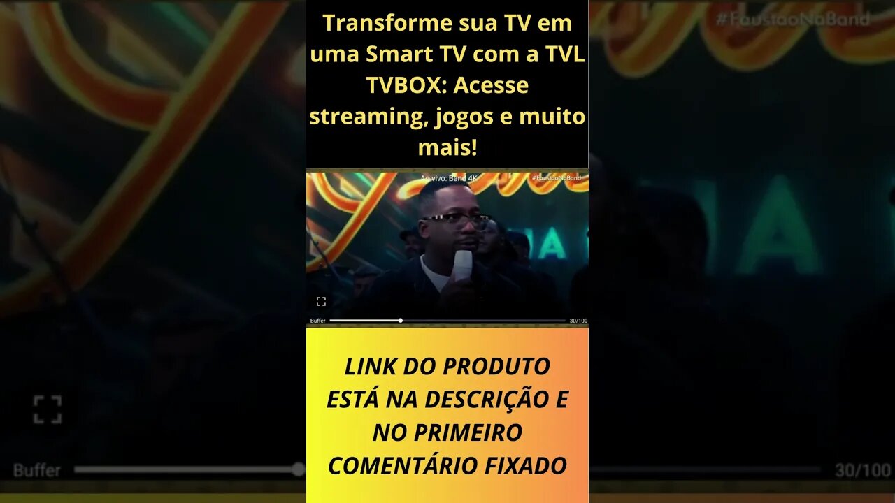 Transforme sua TV em uma Smart TV com a TVL TVBOX: Acesse streaming, jogos e muito mais!#Shorts