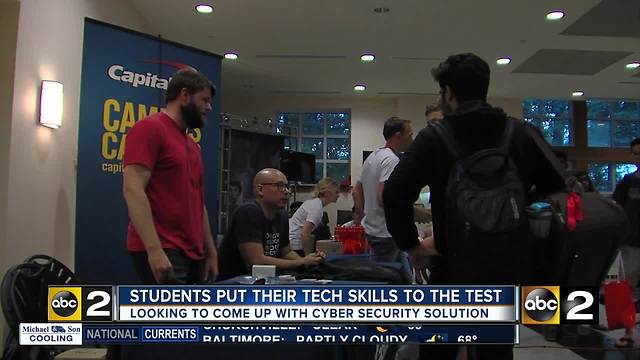 Students competing for tech glory, targeting cyber security issues