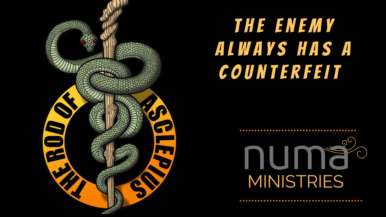 The Rod of Asclepius vs. The Bronze Snake on the Pole | The Coffey Shop | NUMA Church NC