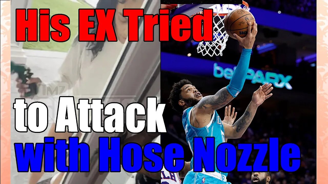 Raw Vide OF NBA'S MILES BRIDGES🏀 EX Tries To Break in with a Garden Hose Nozzle Reaction