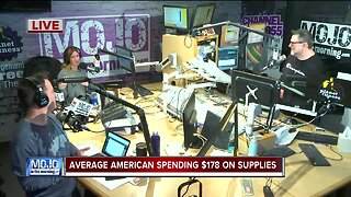 Mojo in the Morning: Average American spending $178 on supplies