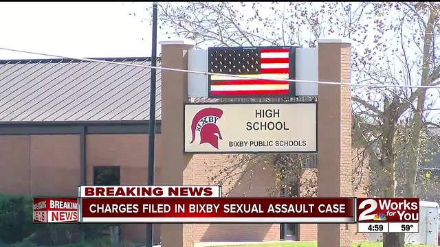 Rape charges filed in Bixby sexual assault case