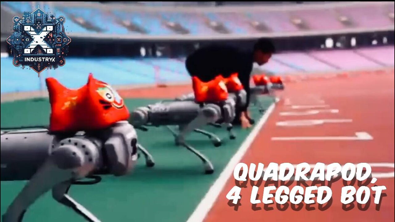 Quadrapod 4 legged Robot