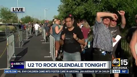 U2 concert comes to the Valley tonight!