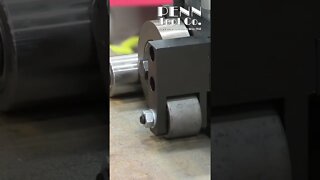 Using a plate beveling machine