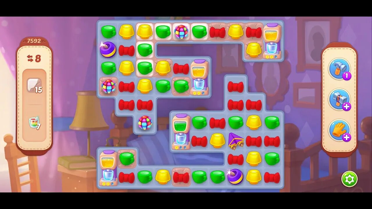 Playrix Homescapes Gameplay Walkthrough Level 7592