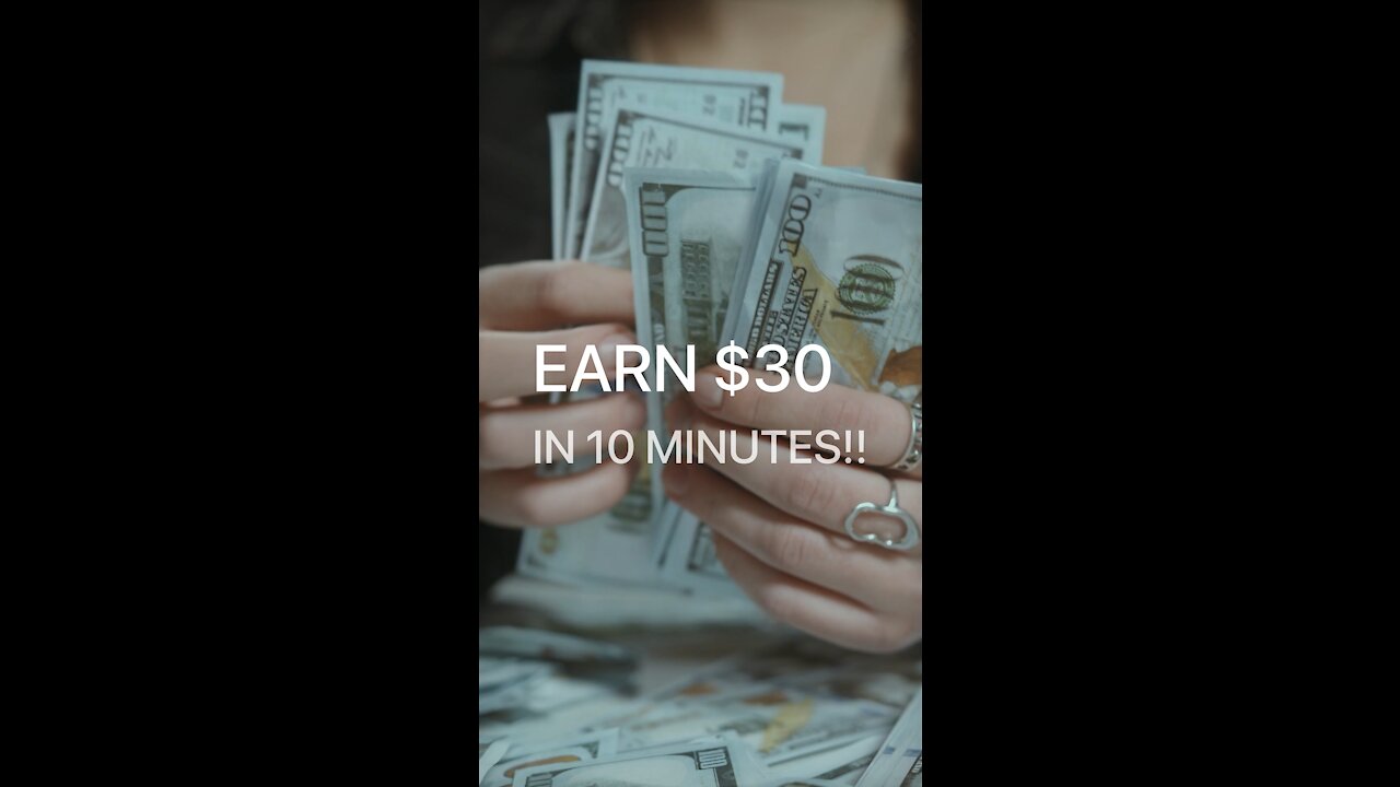 Earn $30+ in 10 minutes!! Bonus tip in description 2022 #shorts #howto #earnmoneyonline #crypto