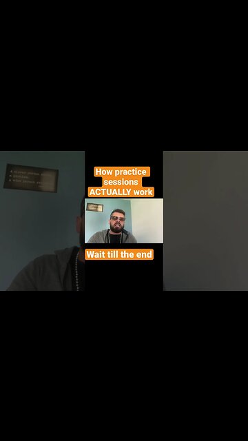 Practice Session Blooper: The Truth! #hiphop #trap #drill #grime #rap