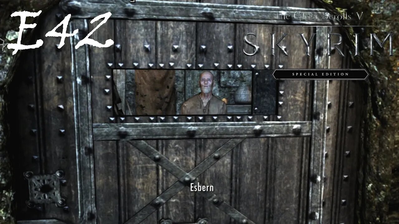 Skyrim // Esbern - Officially Dragonborn // E42 - Blind Playthrough