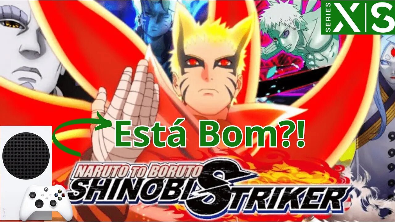 NARUTO TO BORUTO SHINOBI STRIKER - Teste no (Xbox Series S)