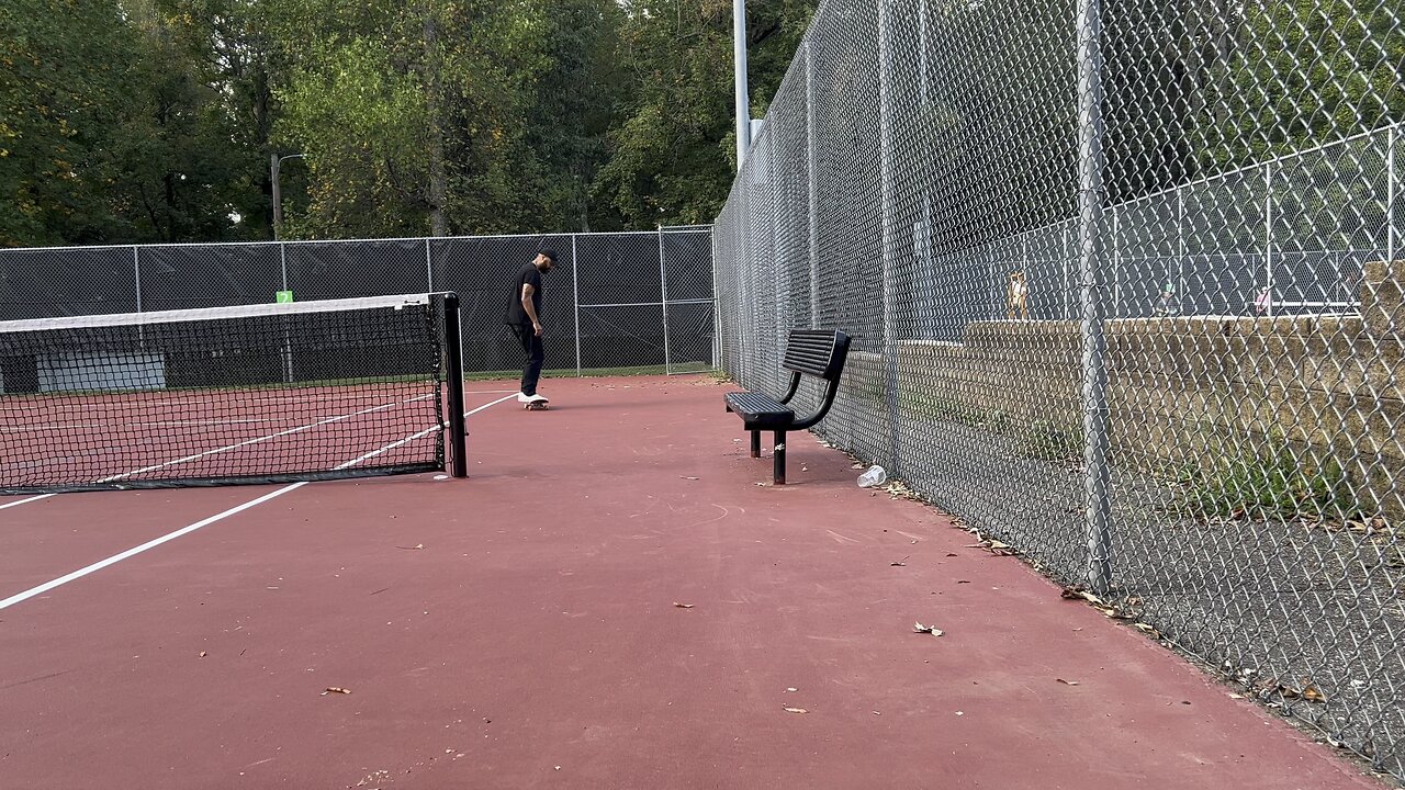 Tennis court session