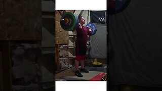 140 kg / 308 lb - Hang Clean + Jerk