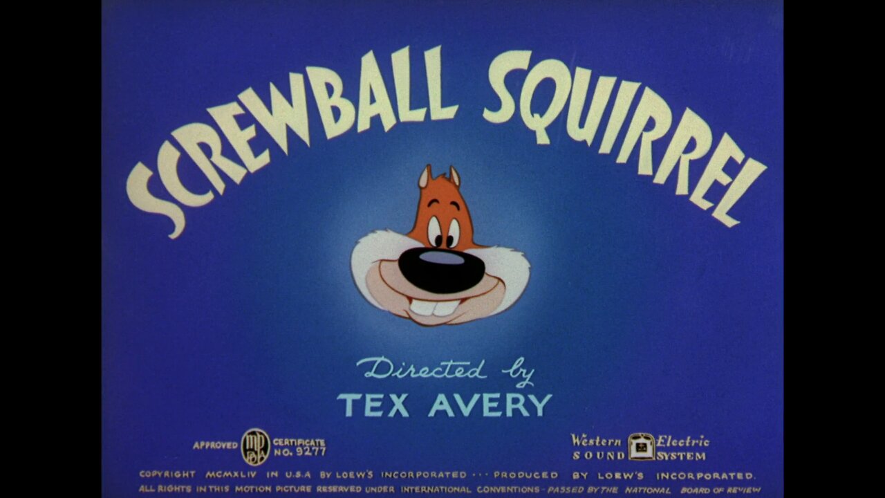 Screwball Squirrel (1944, animated short)
