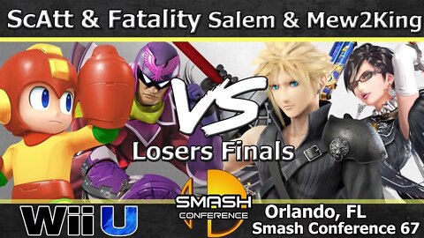 MVG|ScAtt & Fatality vs. CT|Salem & FOX MVG|Mew2King - Wii U Doubles Grand Finals - SC:67