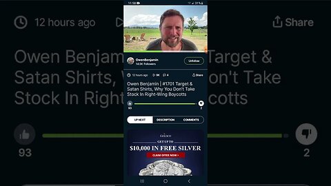 Owen Benjamin 1701 and Thank yall