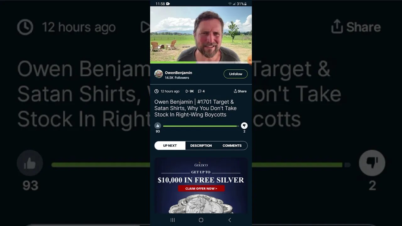 Owen Benjamin 1701 and Thank yall