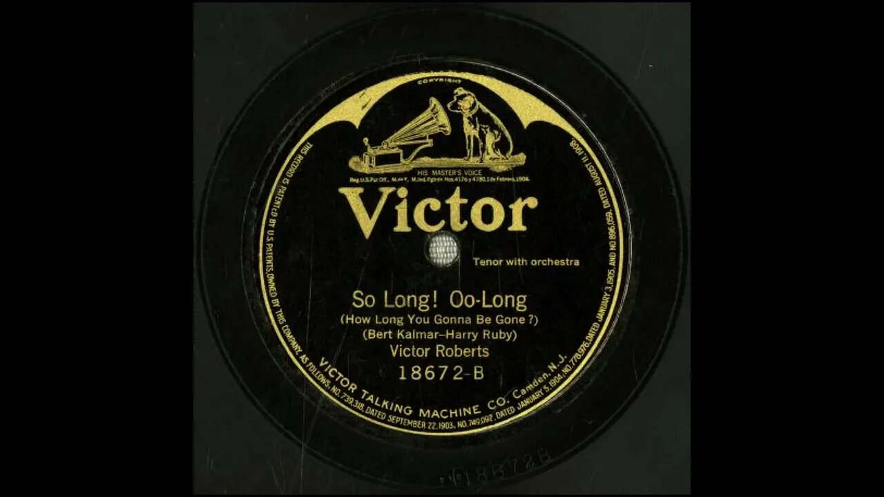 So long! Oo-long (How long you gonna Be Gone?) - Victor Roberts