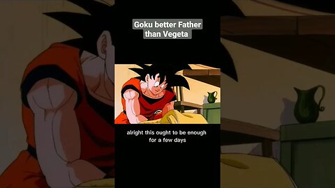 Goku not a bad dad. Takes Gohan camping #shorts #anime #short