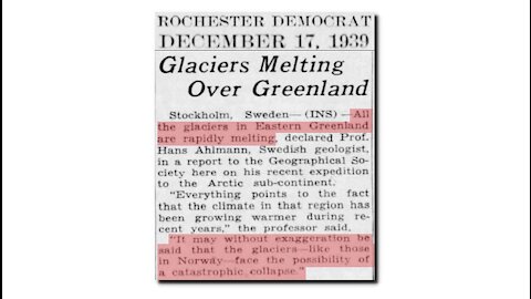 Latest Fake Greenland Study