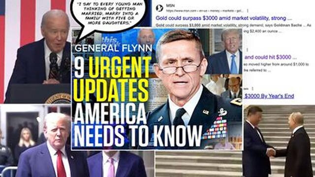 GENERAL FLYNN - WHY DID KLAUS SCHWAB STEP DOWN FROM THE WEF? - IS KLAUS SCHWAB ALIVE???