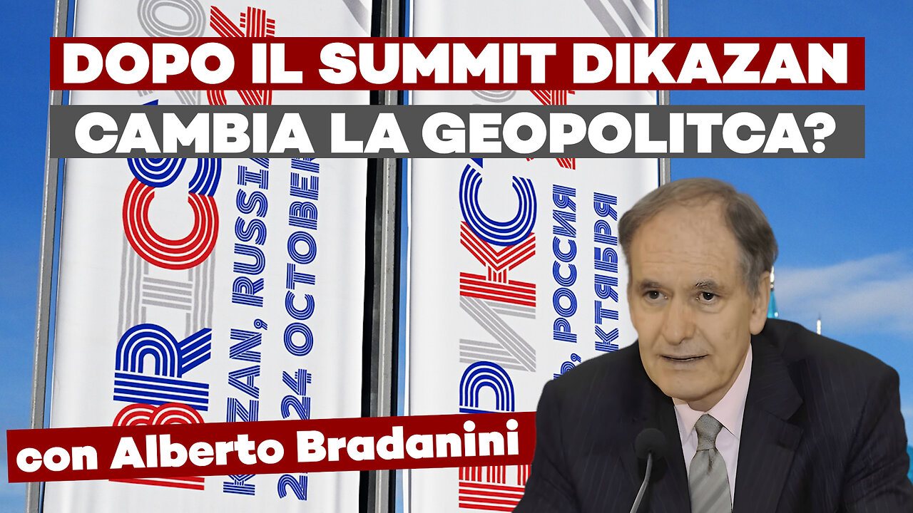 IL MONDO A KAZAN: il vertice che ha CAMBIATO la GEOPOLITICA GLOBALE ft A. Bradanini