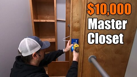 $10,000 Master Closet Build | Final Reveal | THE HANDYMAN |