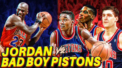 Michael Jordan Vs Bad Boy Pistons