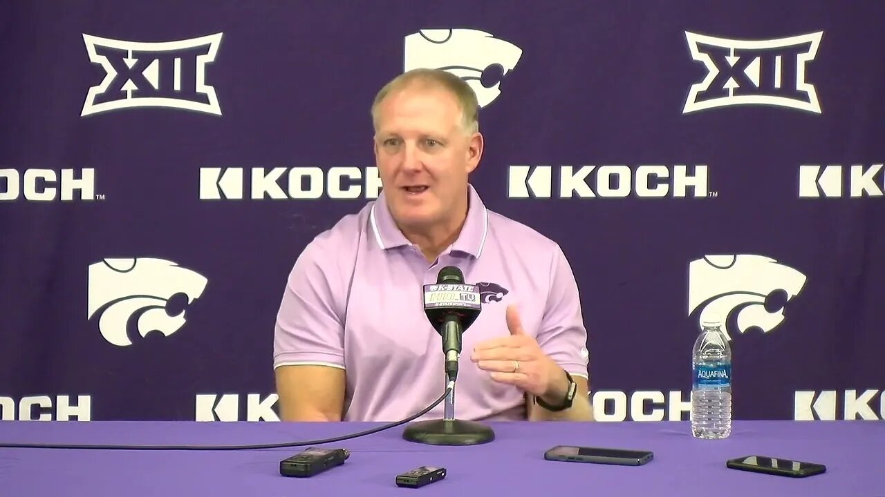 Kansas State Football | Chris Klieman talks about the Wildcats' depth at cornerback