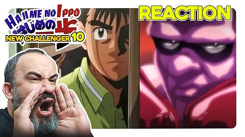 IPPO CONFRONTA SUA INGENUIDADE. | REACT hajime no ippo new challenger episódio 10