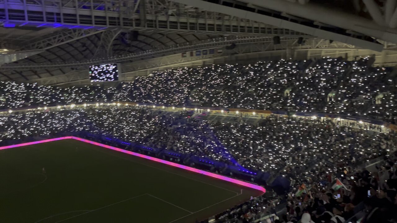 Sparkling Football Stadium Qatar
