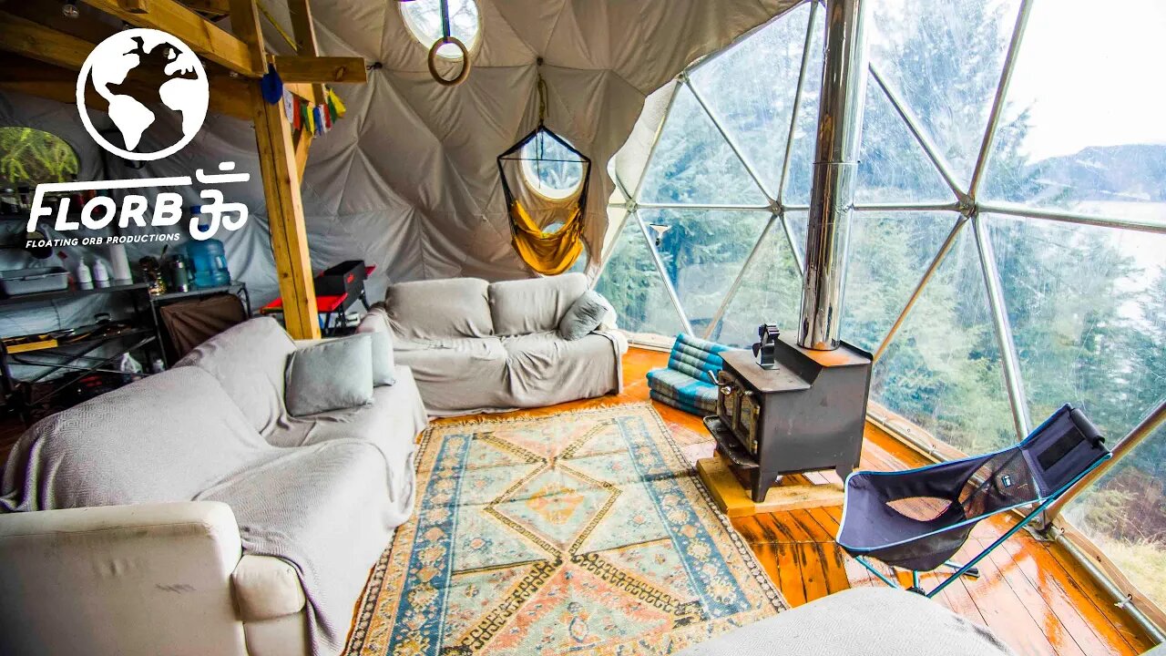 This Off Grid Dome on an Island is a Dreamy Place to Live