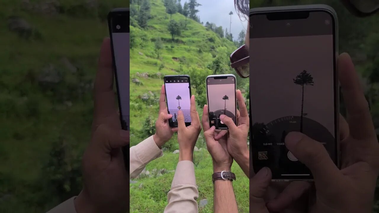Zooming test 📝 | iPhone 12 pro max vs Samsung s 21 ultra | noob vs pro #viral