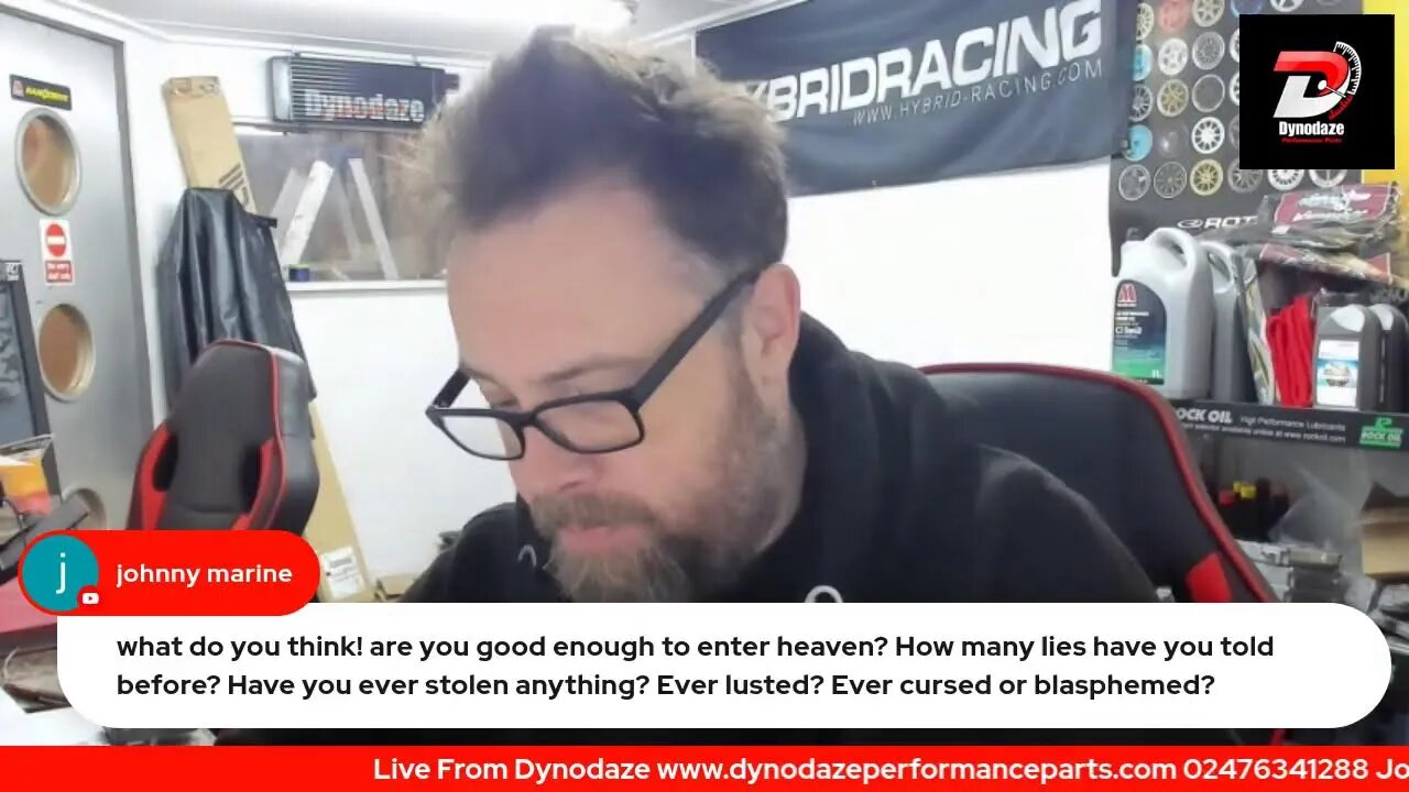Thanks to everyone for Saturday - Dynodaze live chat