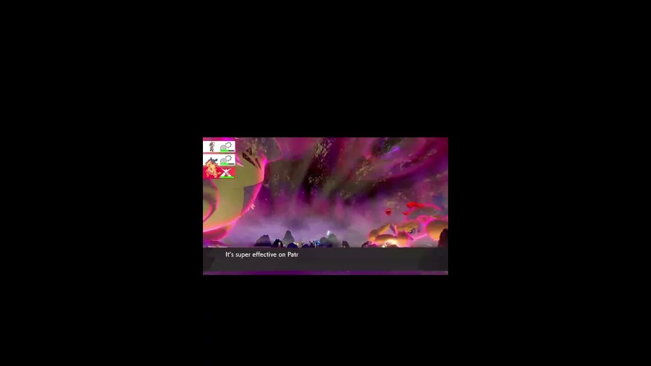 Pokemon Sword - Dynamax Galvantula Used Discharge!