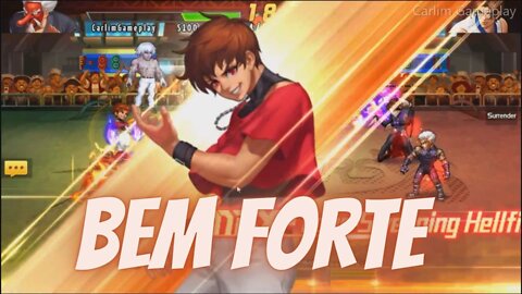 KOF'98 UM OL - Chris é bom forte, no time original vai fazer estrago em.