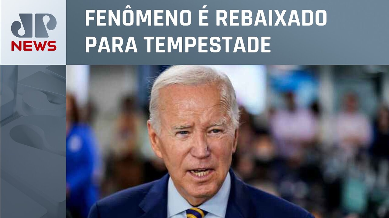 Biden viaja para Flórida para avaliar destruição causada pelo furacão Idalia