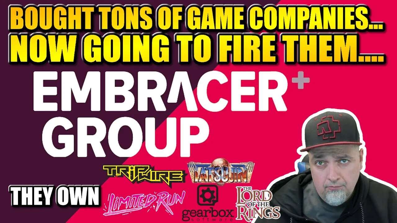 Embracer Group Bought Limited Run Games & TONS Of Developers! Now Going To Fire A Bunch Of Them!