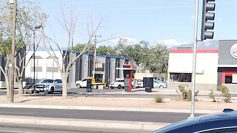 Crazy Albuquerque! Another Police Situation At Burger King!