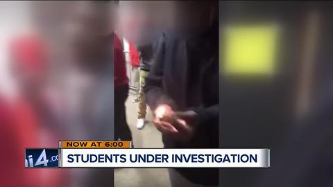 Video appears to show students gambling, smoking weed in school